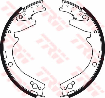 Колодки тормозные барабанные, комплект TRW GS8703