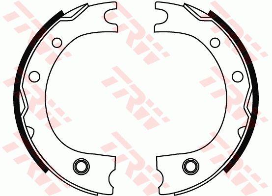 Колодки тормозные стояночного тормоза TRW GS8716