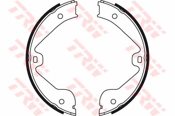 Колодки тормозные стояночного тормоза TRW GS8718
