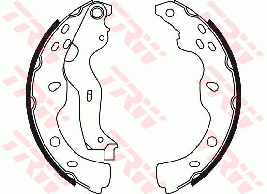 TRW GS8743 Колодки гальмівні барабанні, комплект GS8743: Купити в Україні - Добра ціна на EXIST.UA!