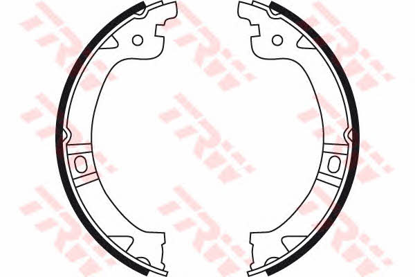 Колодки тормозные стояночного тормоза TRW GS8759