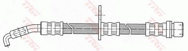 Тормозной шланг TRW PHD411