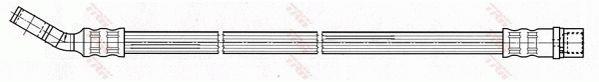 Тормозной шланг TRW PHD539