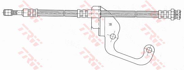 PHD629 TRW Тормозной шланг