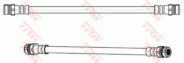 TRW PHA590 Тормозной шланг PHA590: Отличная цена - Купить в Украине на EXIST.UA! PHA590 TRW Тормозной шланг