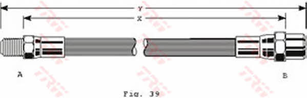 Гальмівний шланг TRW PHB138