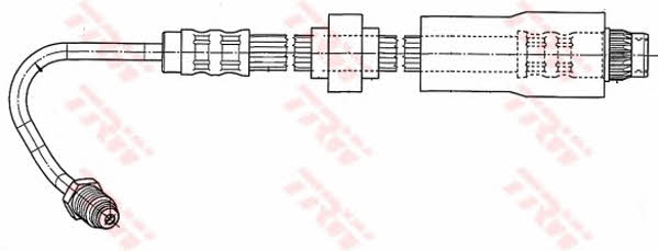 Гальмівний шланг TRW PHB543