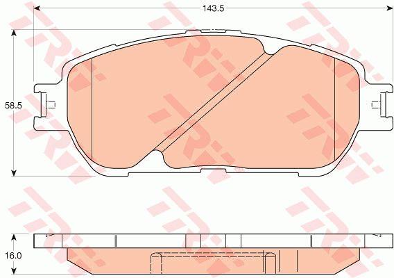Купить TRW GDB3610 по низкой цене в Украине!