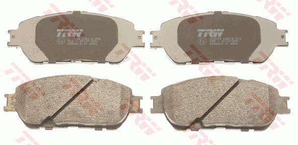 Тормозные колодки дисковые TRW COTEC, комплект TRW GDB3610
