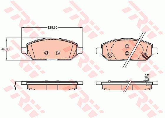 Купить TRW GDB2135 по низкой цене в Украине!