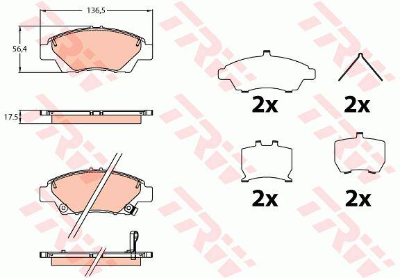 Купить TRW GDB3643 по низкой цене в Украине!