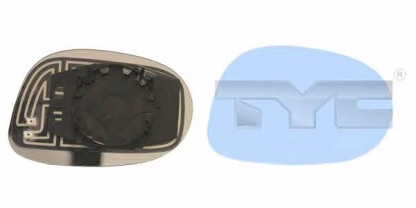 TYC 309-0099-1 Вкладиш бокового дзеркала правого 30900991: Купити в Україні - Добра ціна на EXIST.UA!
