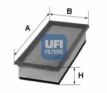 Воздушный фильтр Ufi 30.210.00