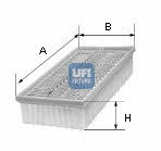 Воздушный фильтр Ufi 30.961.00