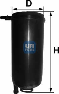 Ufi 31.071.00 Фільтр палива 3107100: Купити в Україні - Добра ціна на EXIST.UA!