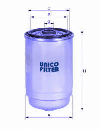 Unico FI 7162/3 Фільтр палива FI71623: Купити в Україні - Добра ціна на EXIST.UA!