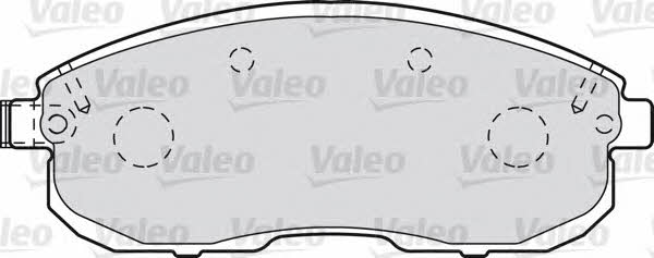 Valeo 601013 Гальмівні колодки, комплект 601013: Купити в Україні - Добра ціна на EXIST.UA!