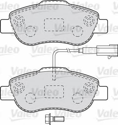 Valeo 601015 Гальмівні колодки, комплект 601015: Купити в Україні - Добра ціна на EXIST.UA!