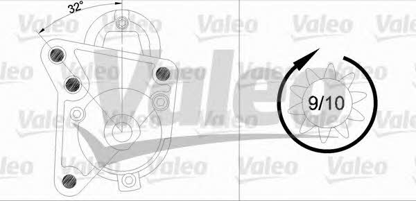 Стартер Valeo 433320