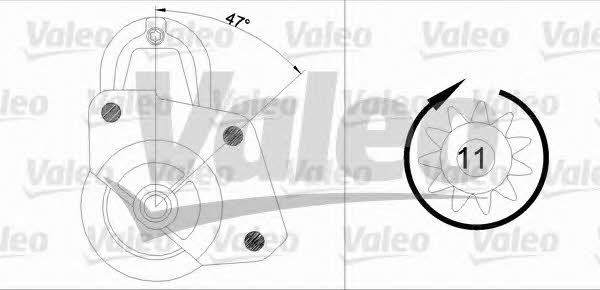Стартер Valeo 455698
