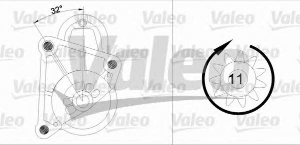 Купити Valeo 455943 за низькою ціною в Україні!