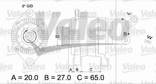 Купити Valeo 436617 за низькою ціною в Україні!