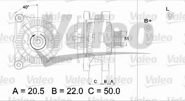 Купити Valeo 436749 за низькою ціною в Україні!