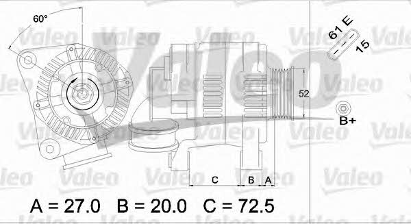 Купить Valeo 437118 по низкой цене в Украине!