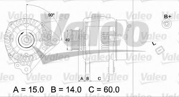 Купити Valeo 437339 за низькою ціною в Україні!