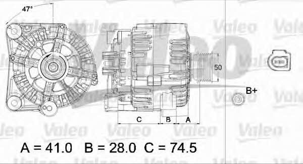 Купити Valeo 437451 за низькою ціною в Україні!