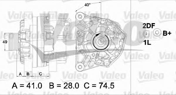 Купить Valeo 437460 по низкой цене в Украине!