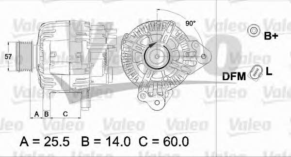 Valeo Генератор – цена [object Object] UAH