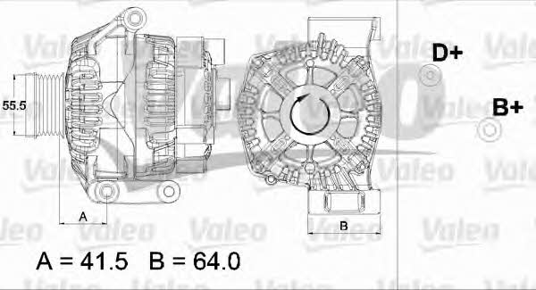 Купить Valeo 437473 по низкой цене в Украине!