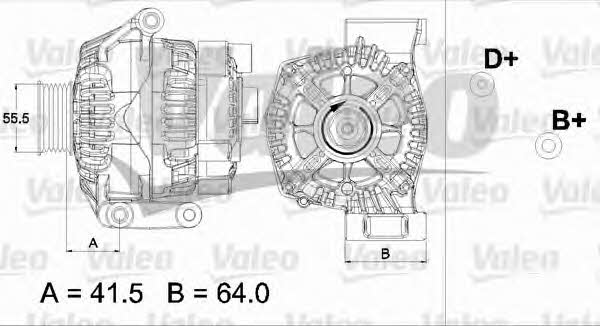 Купити Valeo 437475 за низькою ціною в Україні!