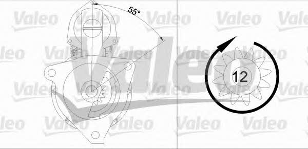 Купити Valeo 455750 за низькою ціною в Україні!