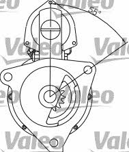 455750 Valeo Стартер