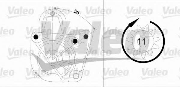 Купити Valeo 455971 за низькою ціною в Україні!