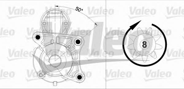 Стартер Valeo 458179