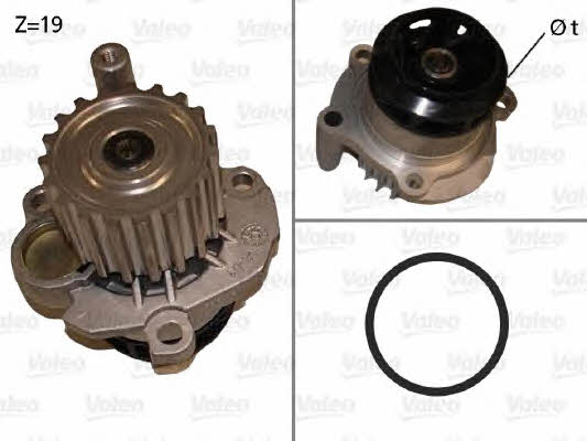 Помпа охлаждения Audi A2 (Ауди А2): 506873 Valeo Помпа водяная