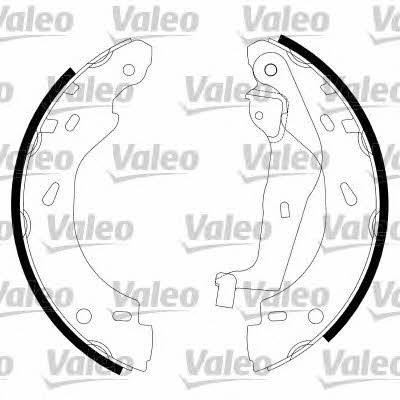 Valeo 554763 Колодки гальмівні барабанні, комплект 554763: Приваблива ціна - Купити в Україні на EXIST.UA!