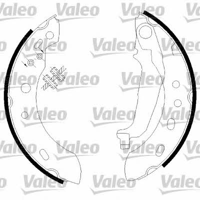 Valeo 554799 Колодки гальмівні барабанні, комплект 554799: Купити в Україні - Добра ціна на EXIST.UA!