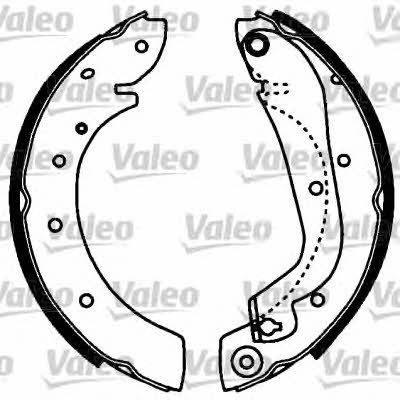 Valeo 554808 Колодки гальмівні барабанні, комплект 554808: Приваблива ціна - Купити в Україні на EXIST.UA!