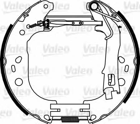 Valeo 554890 Колодки гальмівні барабанні, комплект 554890: Купити в Україні - Добра ціна на EXIST.UA!