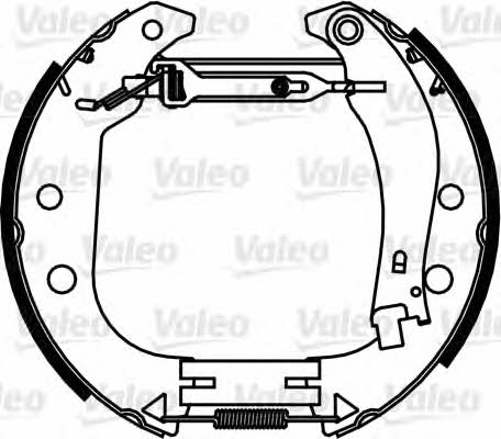 Valeo 554891 Колодки гальмівні барабанні, комплект 554891: Купити в Україні - Добра ціна на EXIST.UA!