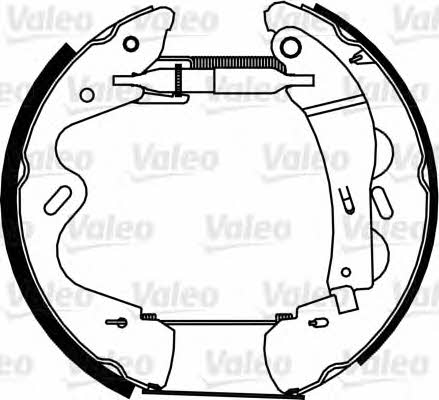 Valeo 554904 Колодки гальмівні барабанні, комплект 554904: Купити в Україні - Добра ціна на EXIST.UA!