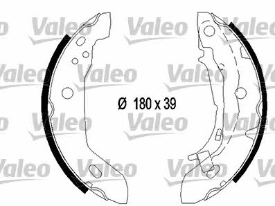 Valeo 562645 Колодки гальмівні барабанні, комплект 562645: Купити в Україні - Добра ціна на EXIST.UA!