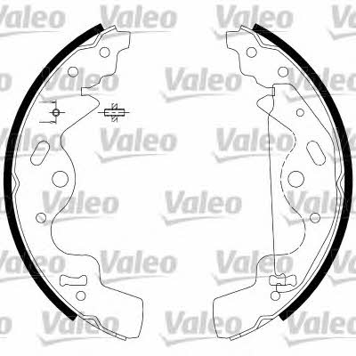 Valeo 564030 Колодки гальмівні барабанні, комплект 564030: Купити в Україні - Добра ціна на EXIST.UA!