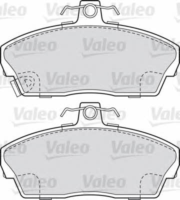 Valeo 540537 Гальмівні колодки, комплект 540537: Купити в Україні - Добра ціна на EXIST.UA!
