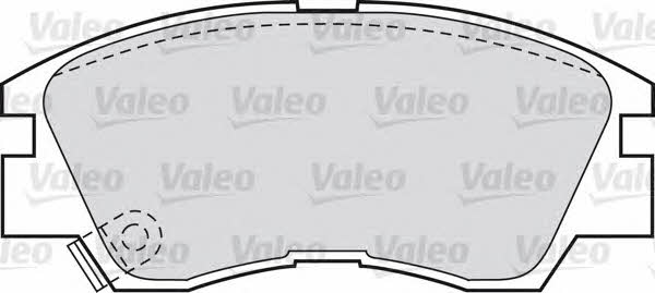 Valeo 551741 Гальмівні колодки, комплект 551741: Купити в Україні - Добра ціна на EXIST.UA!