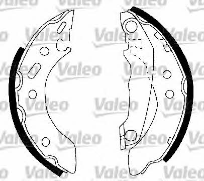 Valeo 553882 Колодки гальмівні барабанні, комплект 553882: Купити в Україні - Добра ціна на EXIST.UA!